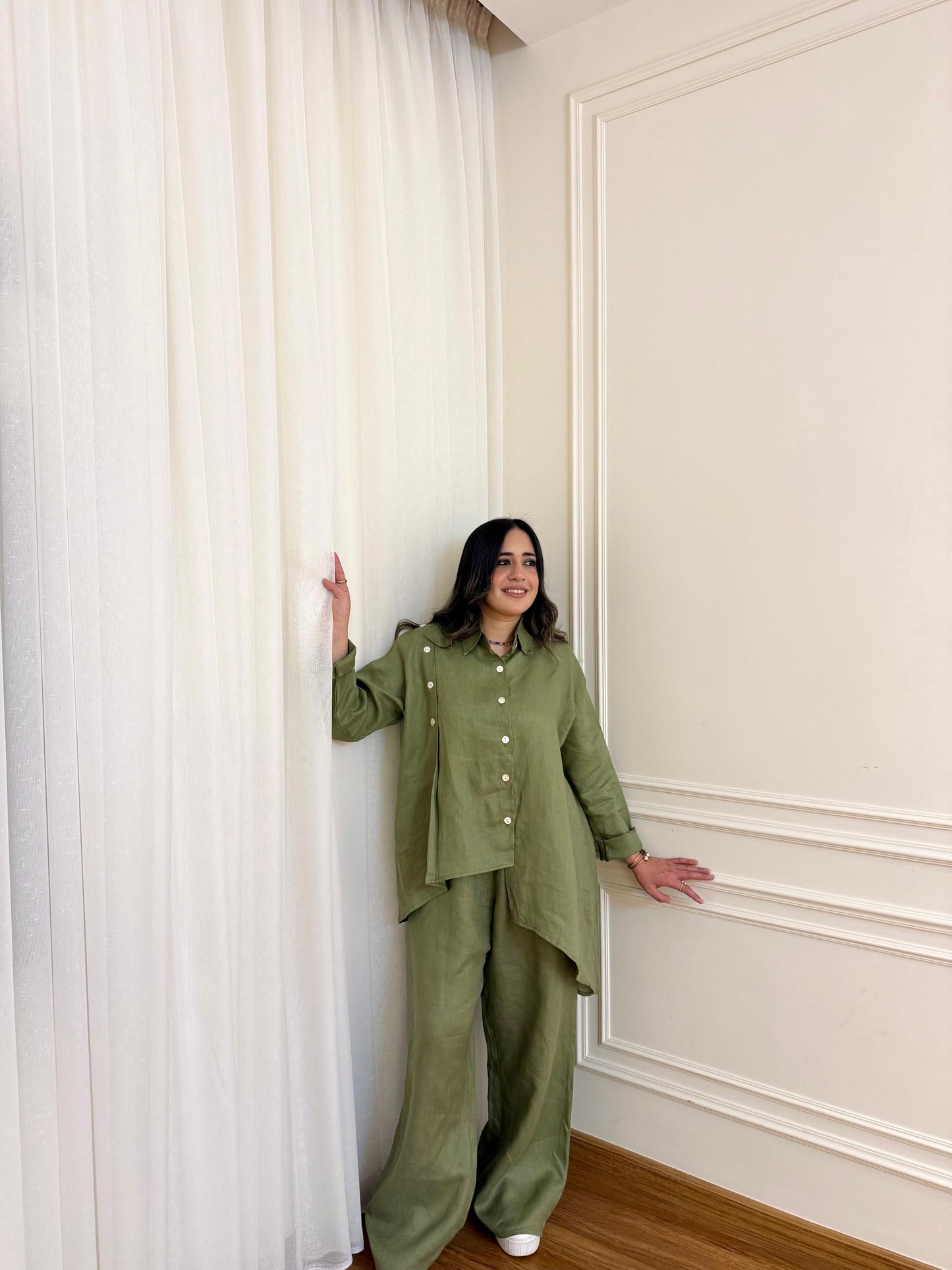 Liyana set In Olive color